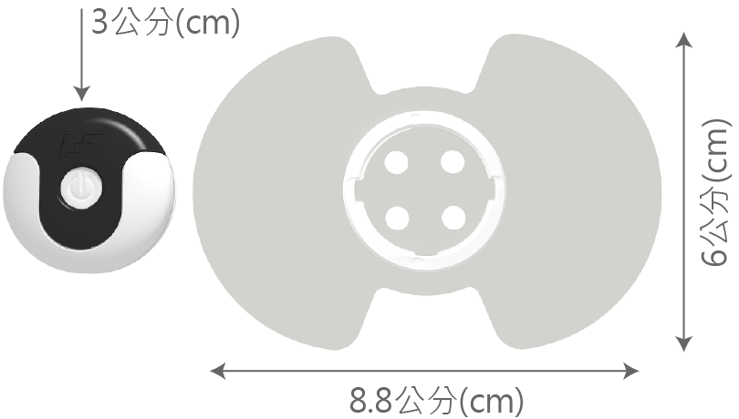 SGS medical grade silicone gel patch